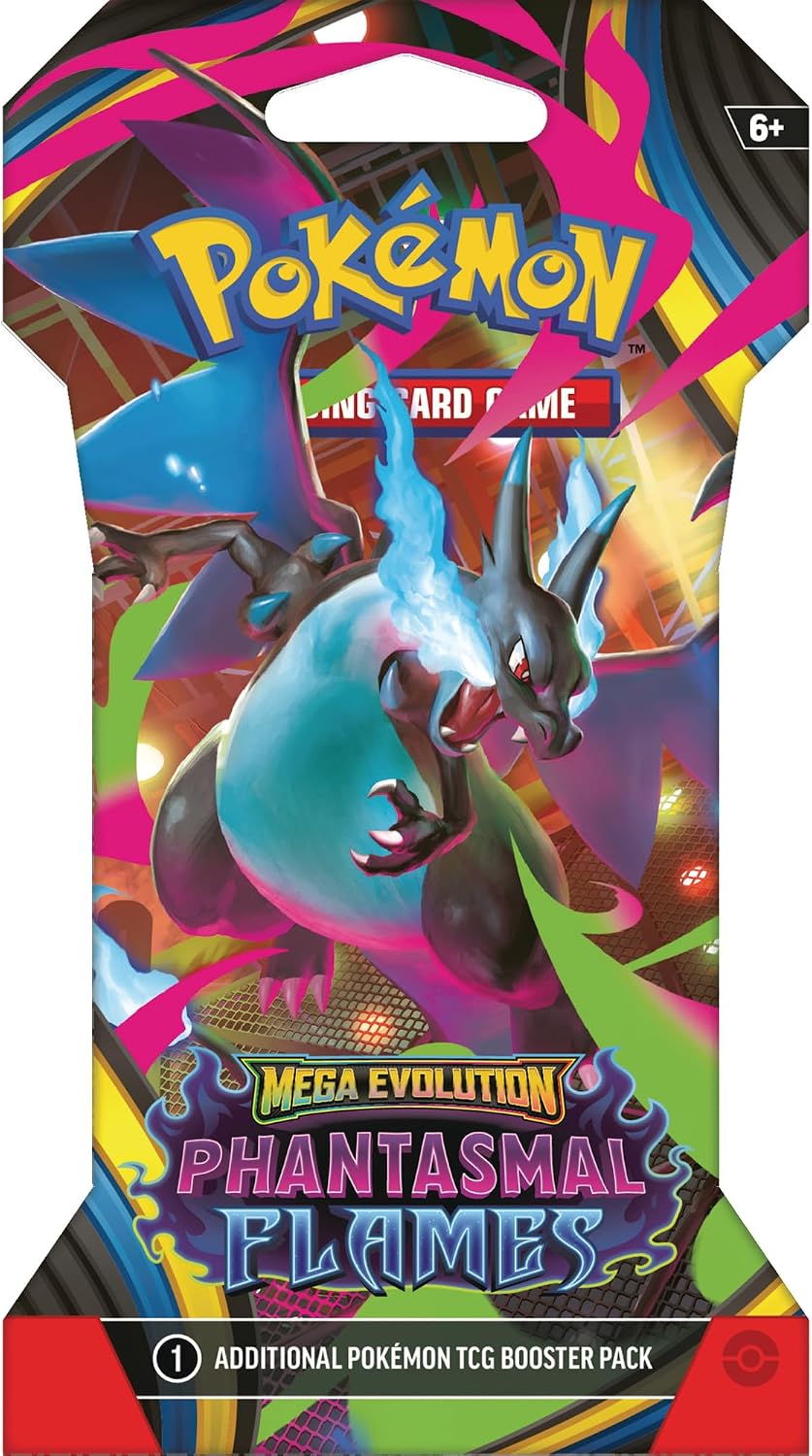 Pokémon TCG: Phantasmal Flames Sleeved Booster Pack - image 2