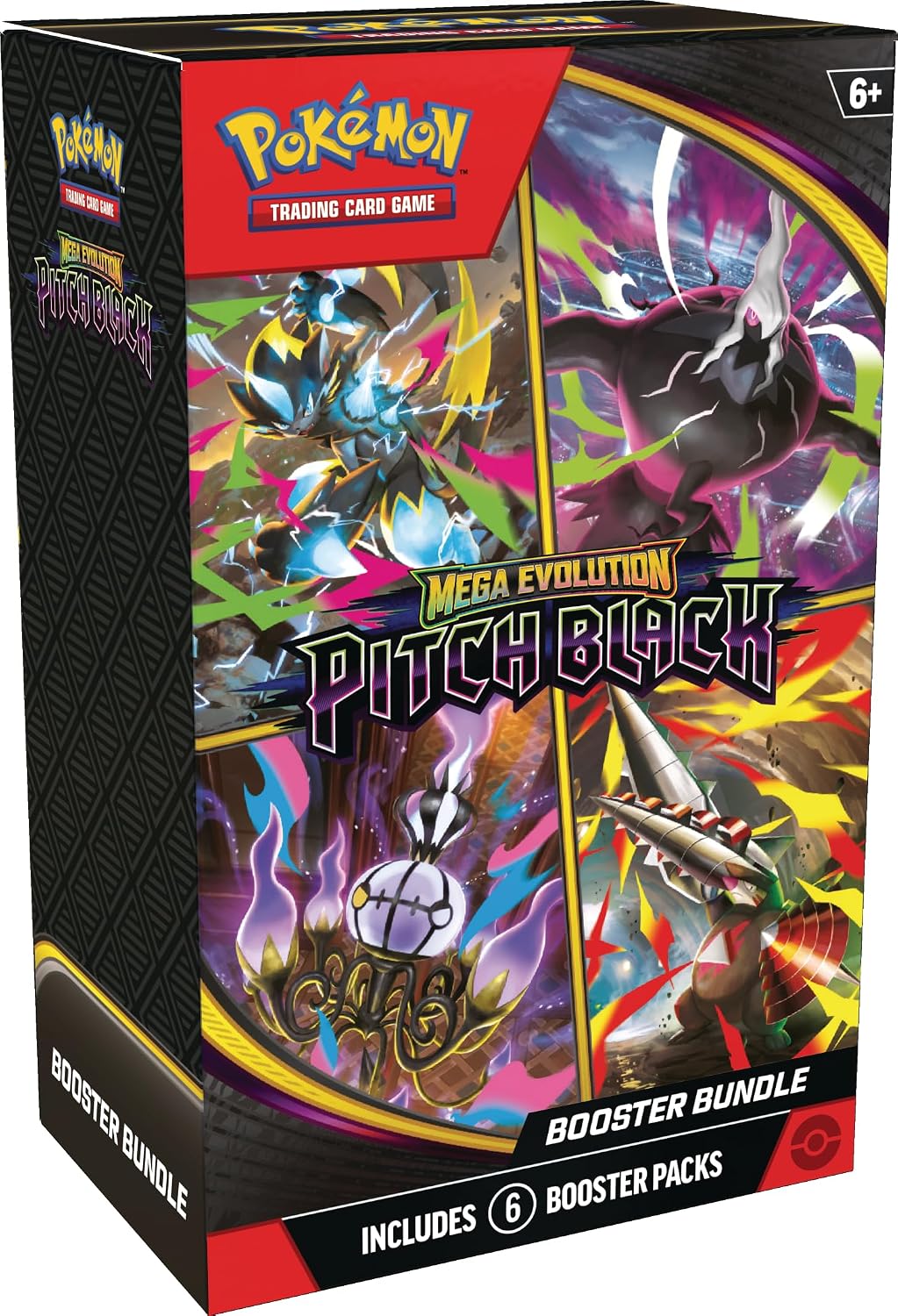 Pokémon TCG: Pitch Black Booster Bundle (6 Packs) - image 1