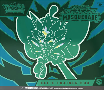 POKEMON TCG: SCARLET AND VIOLET TWILIGHT MASQUERADE ELITE TRAINER BOX - image 2