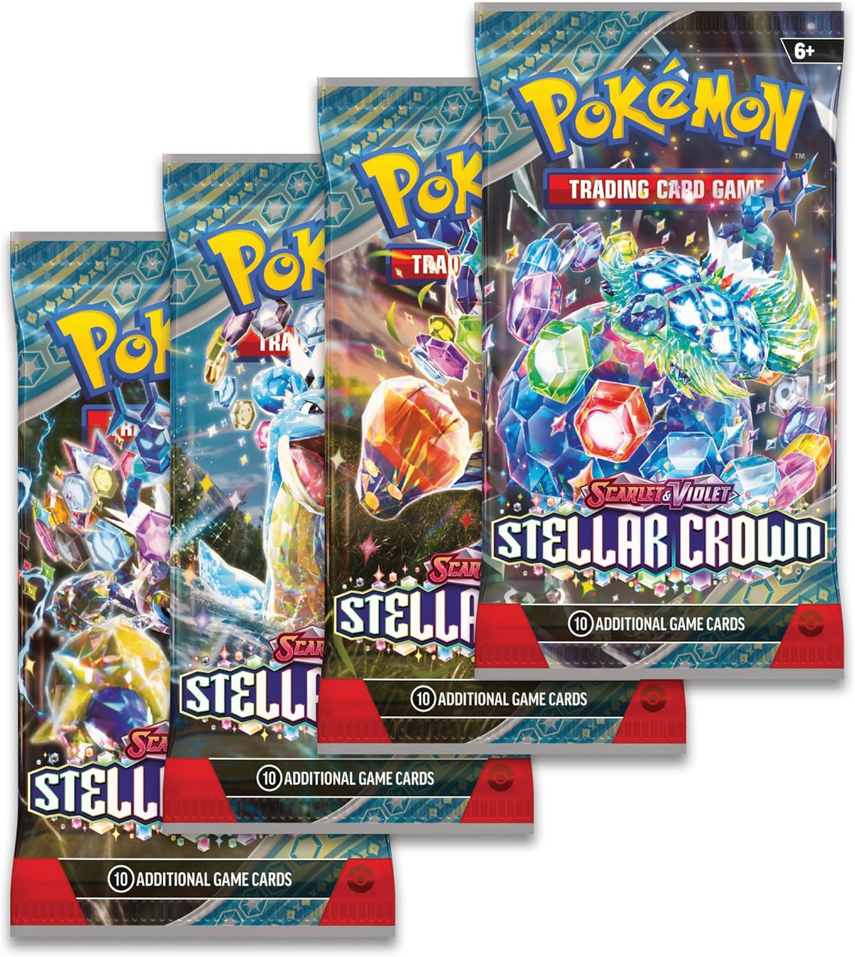 Pokemon TCG: Scarlet & Violet—Stellar Crown Booster Bundle (6 Booster Packs) - image 10