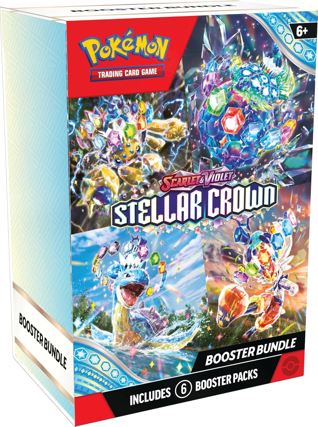 Pokemon TCG: Scarlet & Violet—Stellar Crown Booster Bundle (6 Booster Packs) - image 1