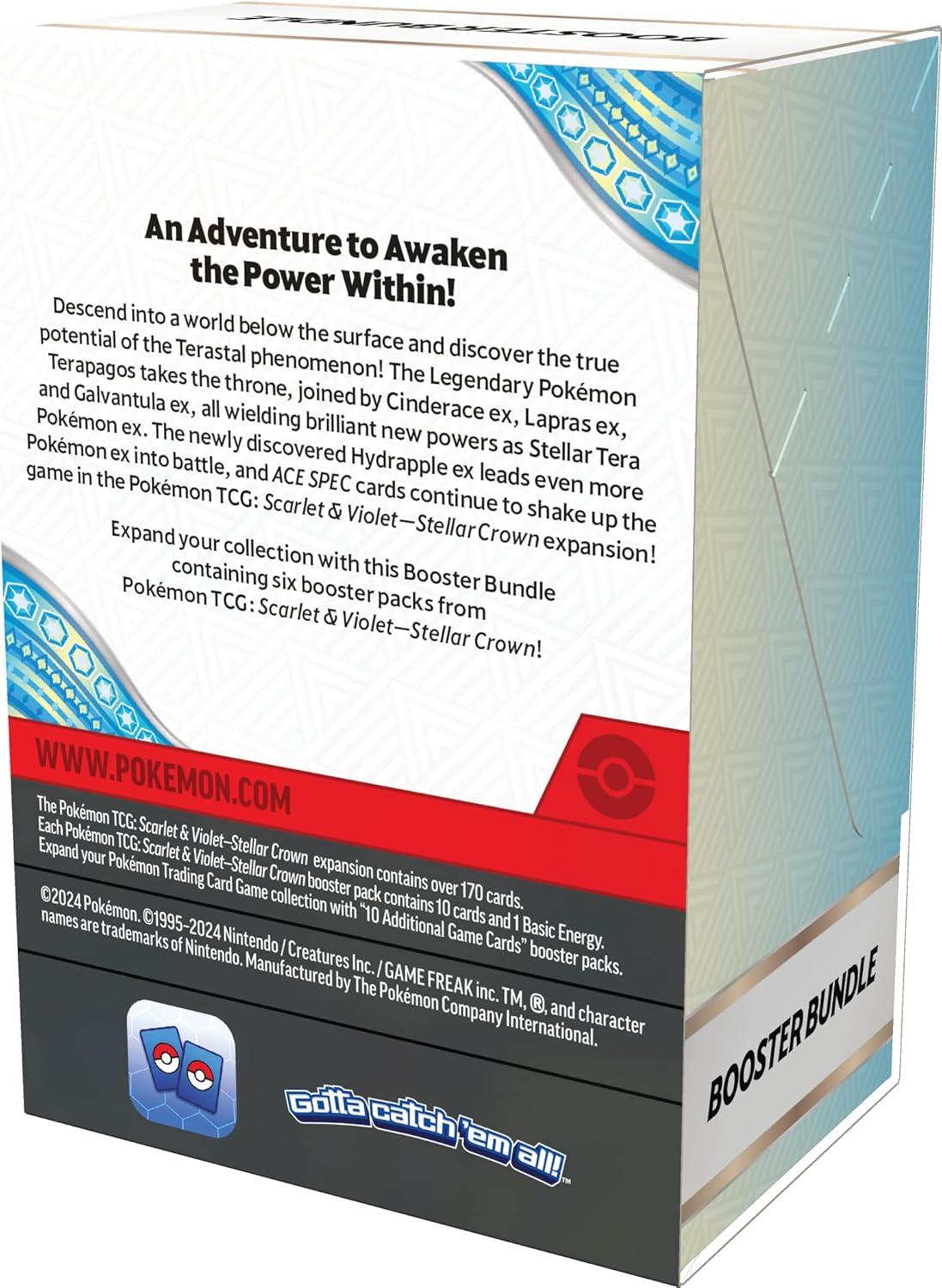 Pokemon TCG: Scarlet & Violet—Stellar Crown Booster Bundle (6 Booster Packs) - image 3
