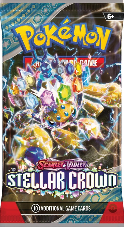 Pokemon TCG: Scarlet & Violet - Stellar Crown - Booster Pack (10 card pack) - image 3