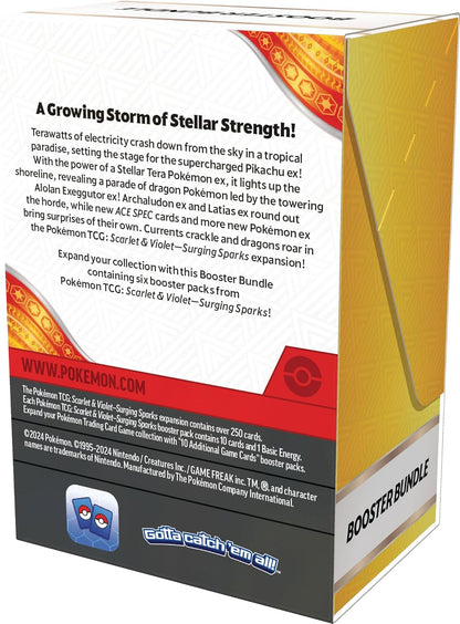 Pokemon TCG: Scarlet & Violet—Surging Sparks Booster Bundle (6 Booster Packs) - image 3