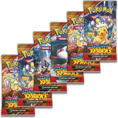 Pokemon TCG: Scarlet & Violet—Surging Sparks Booster Bundle (6 Booster Packs) - image 4