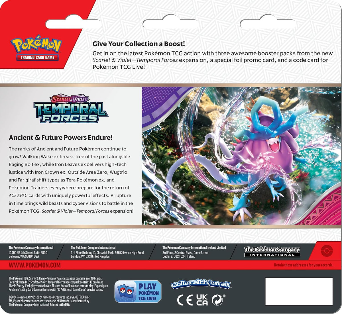 Pokémon TCG: Temporal Forces Triple Pack – Cleffa - image 2