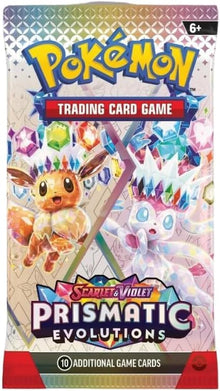 Pokemon Trading Card Game Scarlet & Violet Prismatic Evolutions Booster Pack, Random Artwork - image 1