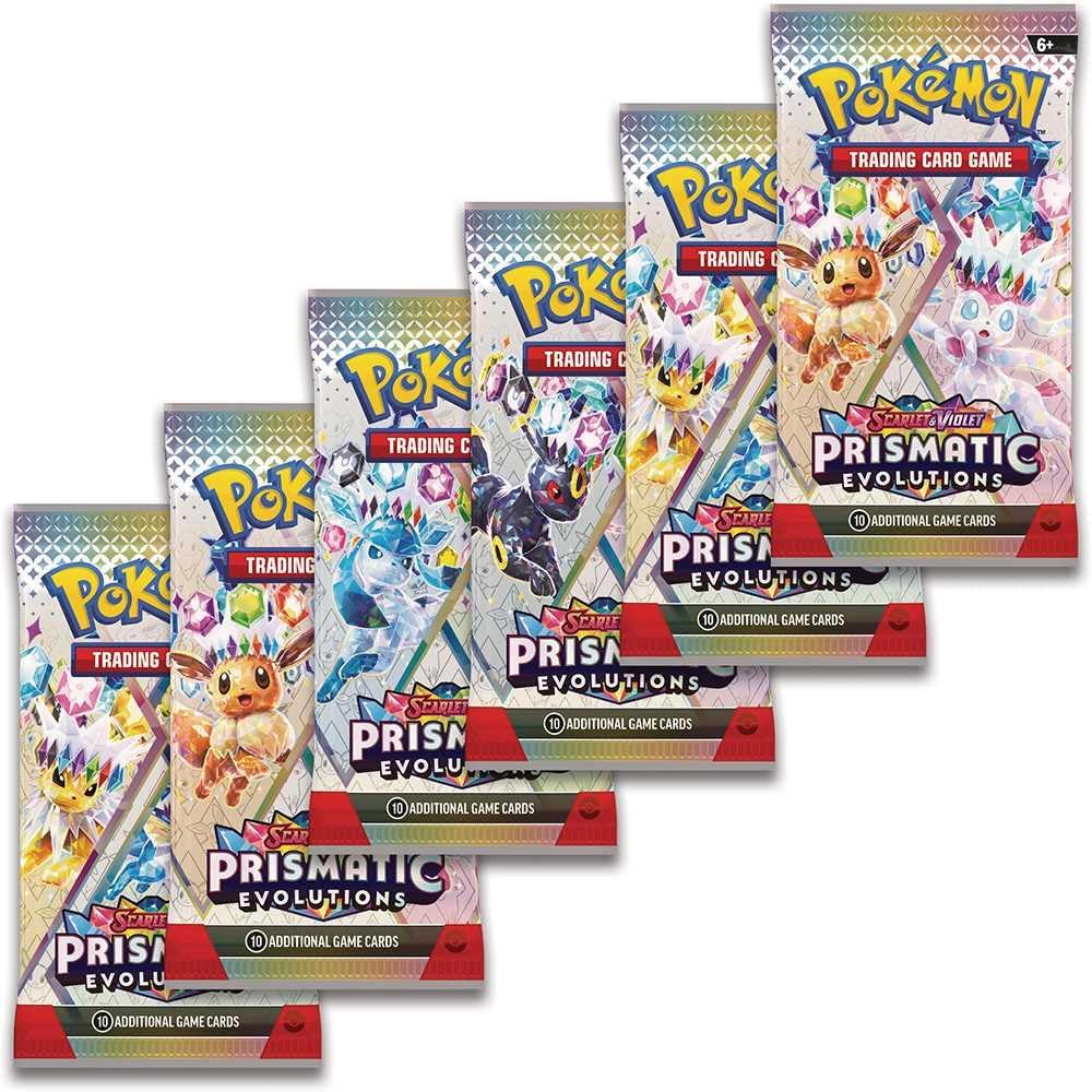 Pokemon Trading Card Game Scarlet & Violet Prismatic Evolutions Booster Pack, Random Artwork - image 2