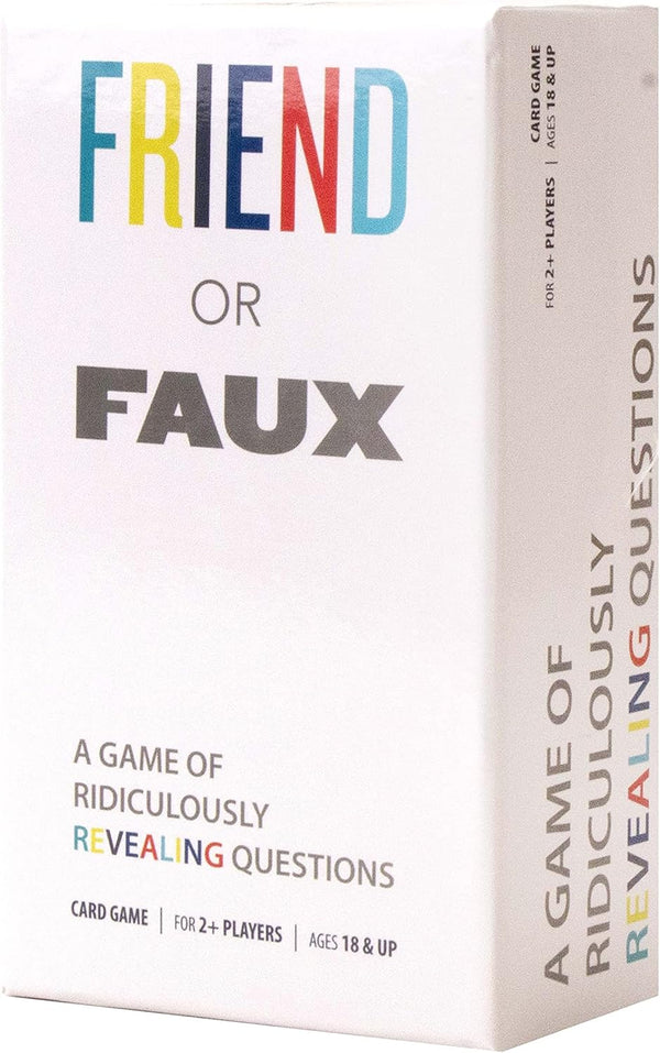 Friend or Faux – Adult Party Game