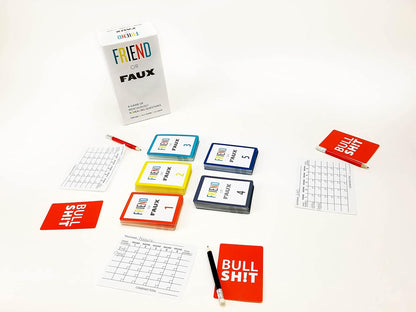 Pressman Games Adults Play Friend or Faux: A Game of Ridiculously Revealing Questions by, Multicolor - image 2