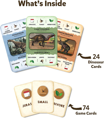 Skillmatics Card Game - Dino Trio, A Smart Swapping Dinosaur Themed Strategy Game for Kids, Teens &... - image 2