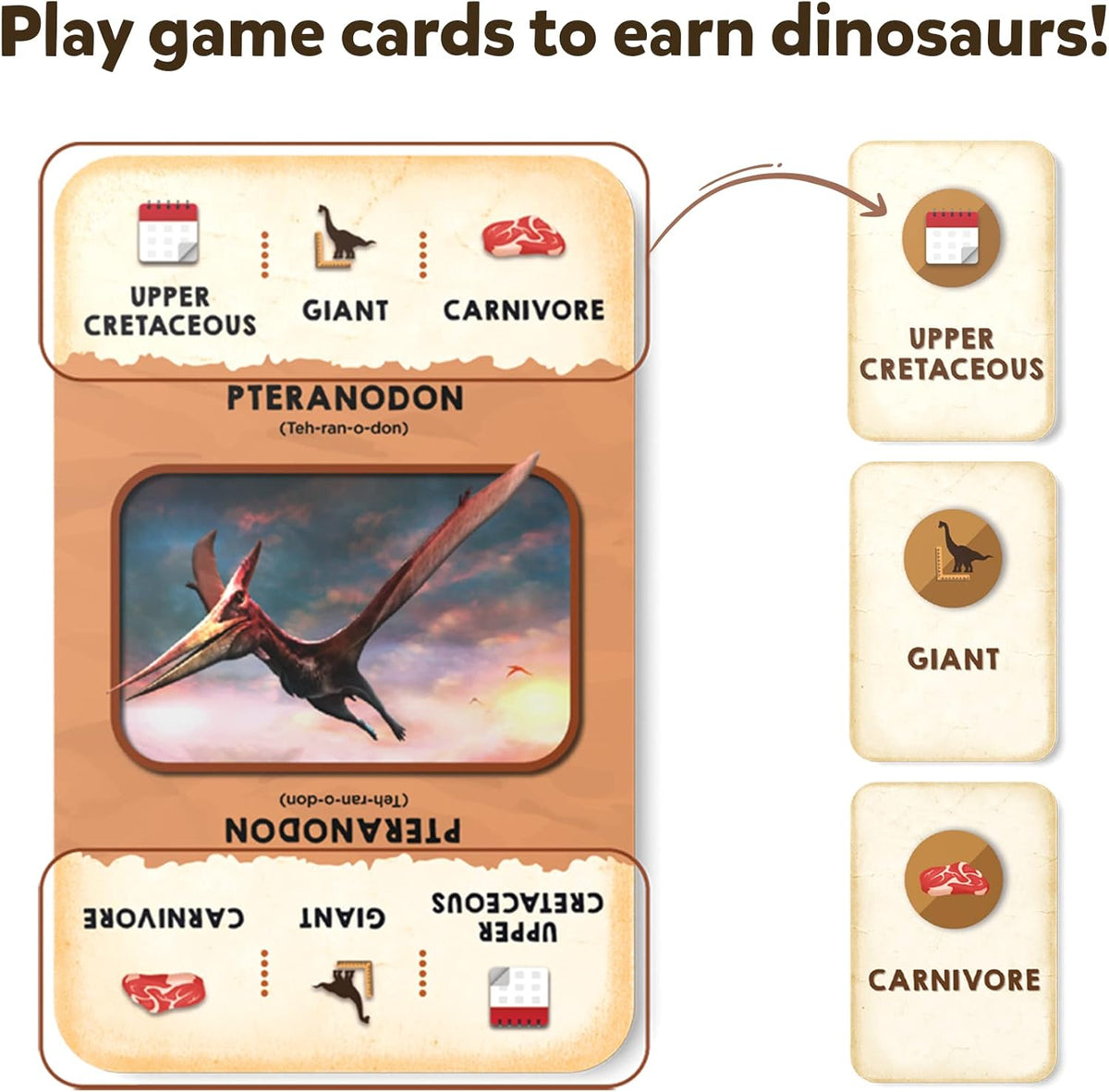 Skillmatics Card Game - Dino Trio, A Smart Swapping Dinosaur Themed Strategy Game for Kids, Teens &... - image 3