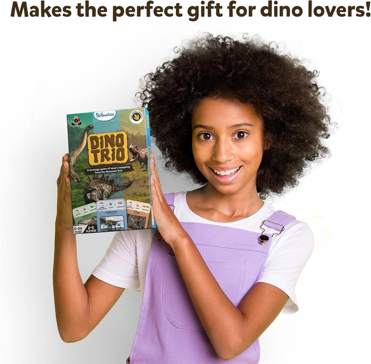 Skillmatics Card Game - Dino Trio, A Smart Swapping Dinosaur Themed Strategy Game for Kids, Teens &... - image 5