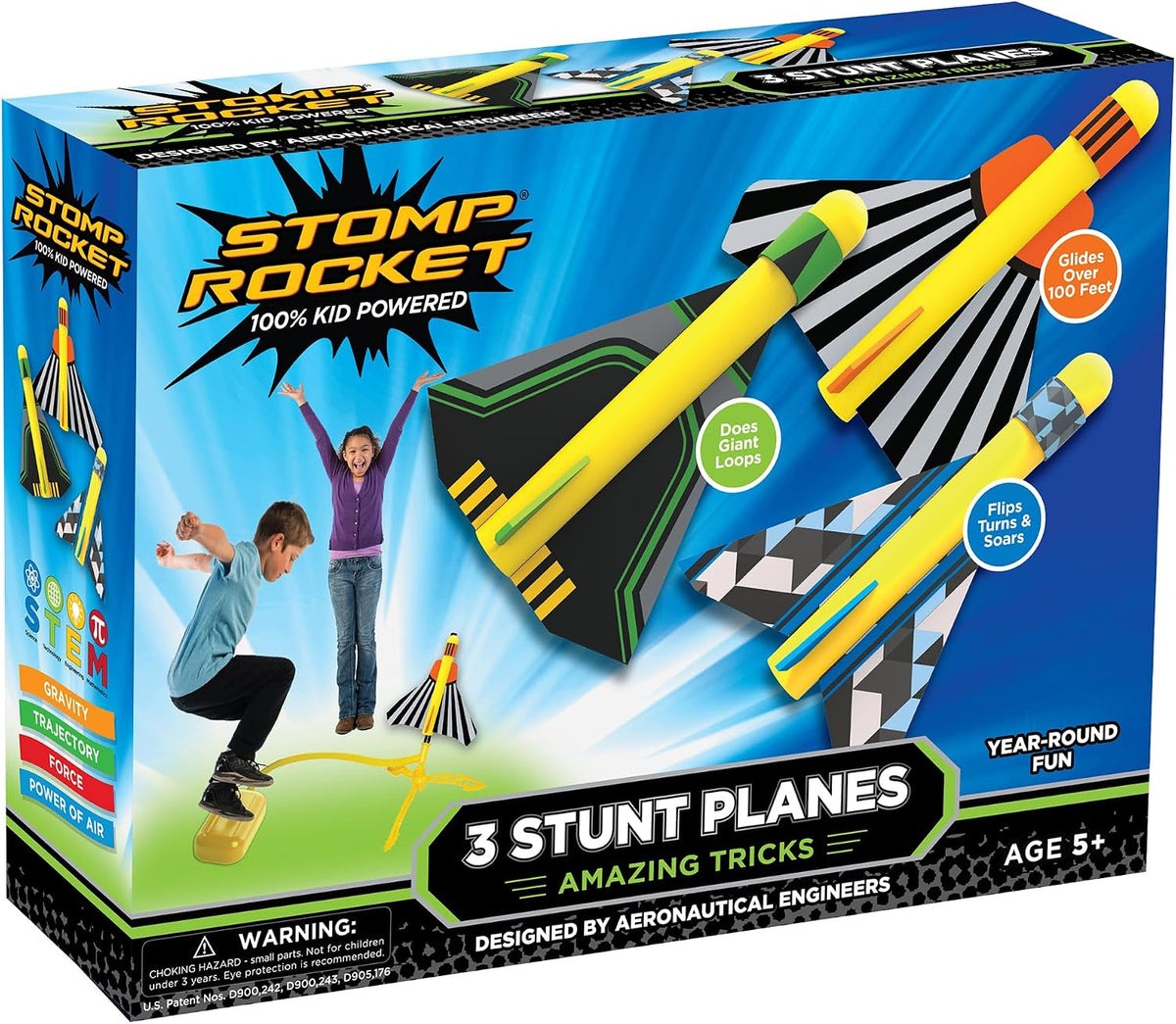 Stomp Rocket The Original Stunt Planes Launcher - image 1