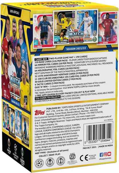 Topps Uefa Champions League Match Attax 2021/22 Tcg Collection Smart Pack I Football Cards - image 8