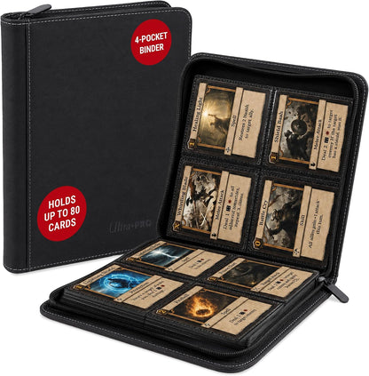 Ultra Pro 4-Pocket Toploader Zippered PRO-Binder - image 1