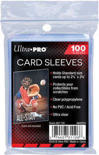 Ultra Pro Soft Sleeves – Clear (100)