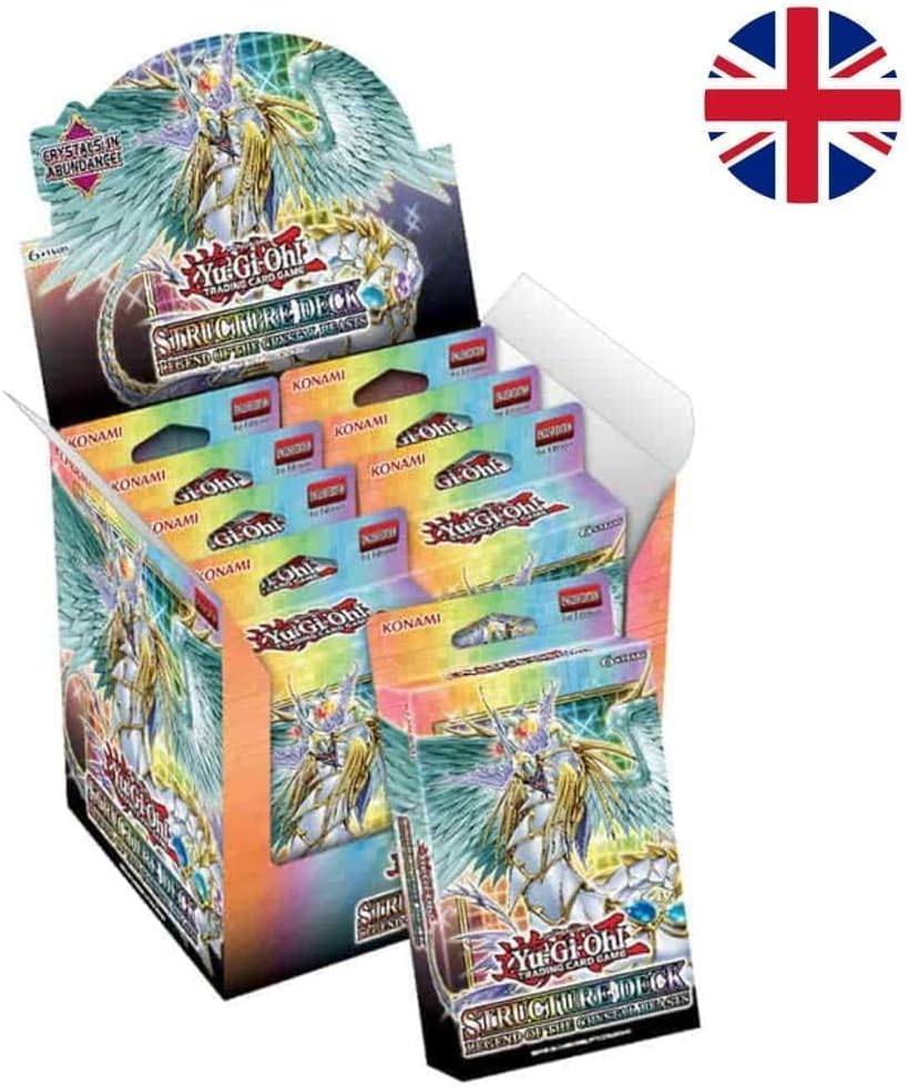 Yu Gi Oh SDCB TCG Legend of the Crystal Beasts Game - image 3